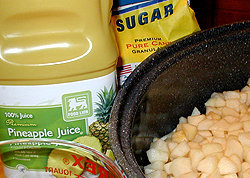 Pear honey ingredients