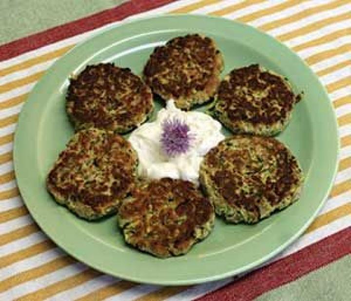 Zucchini Mock Crab Cakes