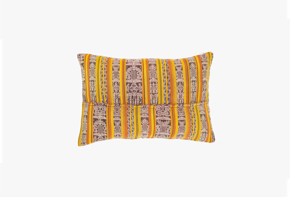 ABC Home DNA Yellow Throw Pillow