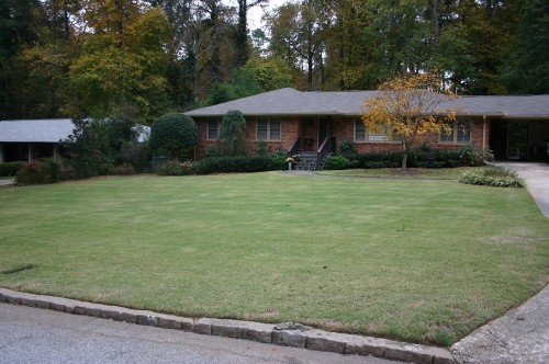 berm in fall